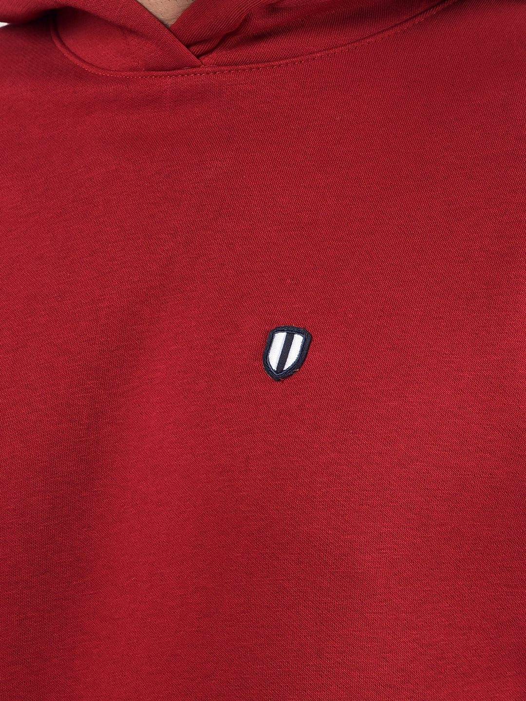 Numero Uno Men Solid Red Sweat Shirt